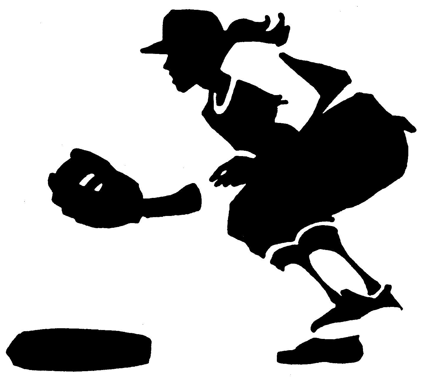 Free fastpitch softball clipart clipart