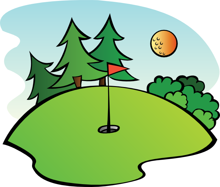 Free golf clipart and animations