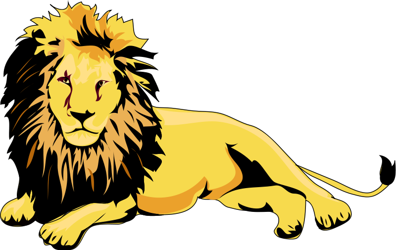 Free lion clipart and animations 2