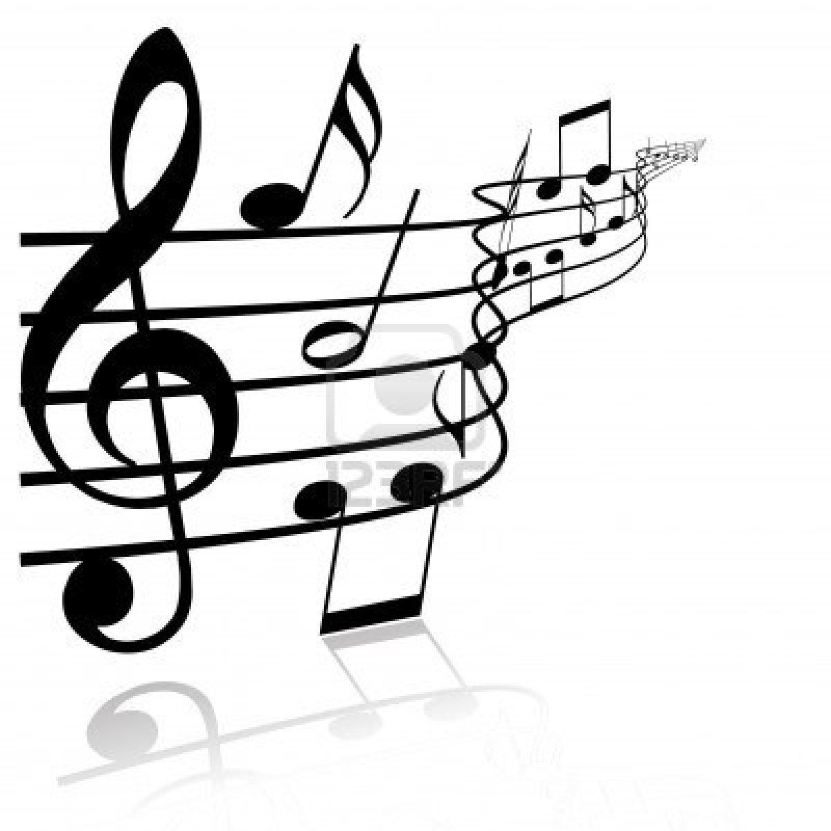 Free music notes clipart image 7 2