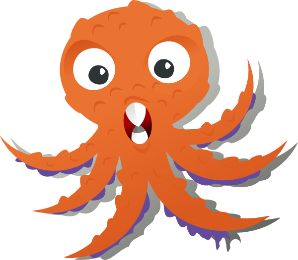 Free octopus clipart the cliparts