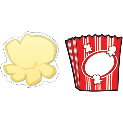 Free piece of popcorn clipart clipart