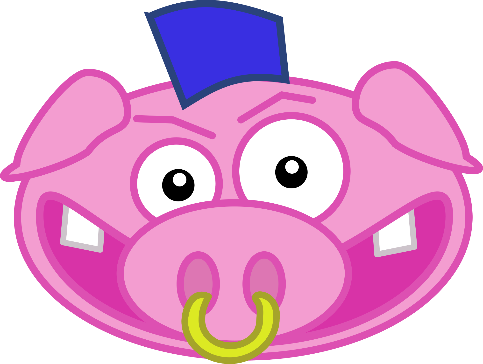 Free pigs clipart and vector images 2