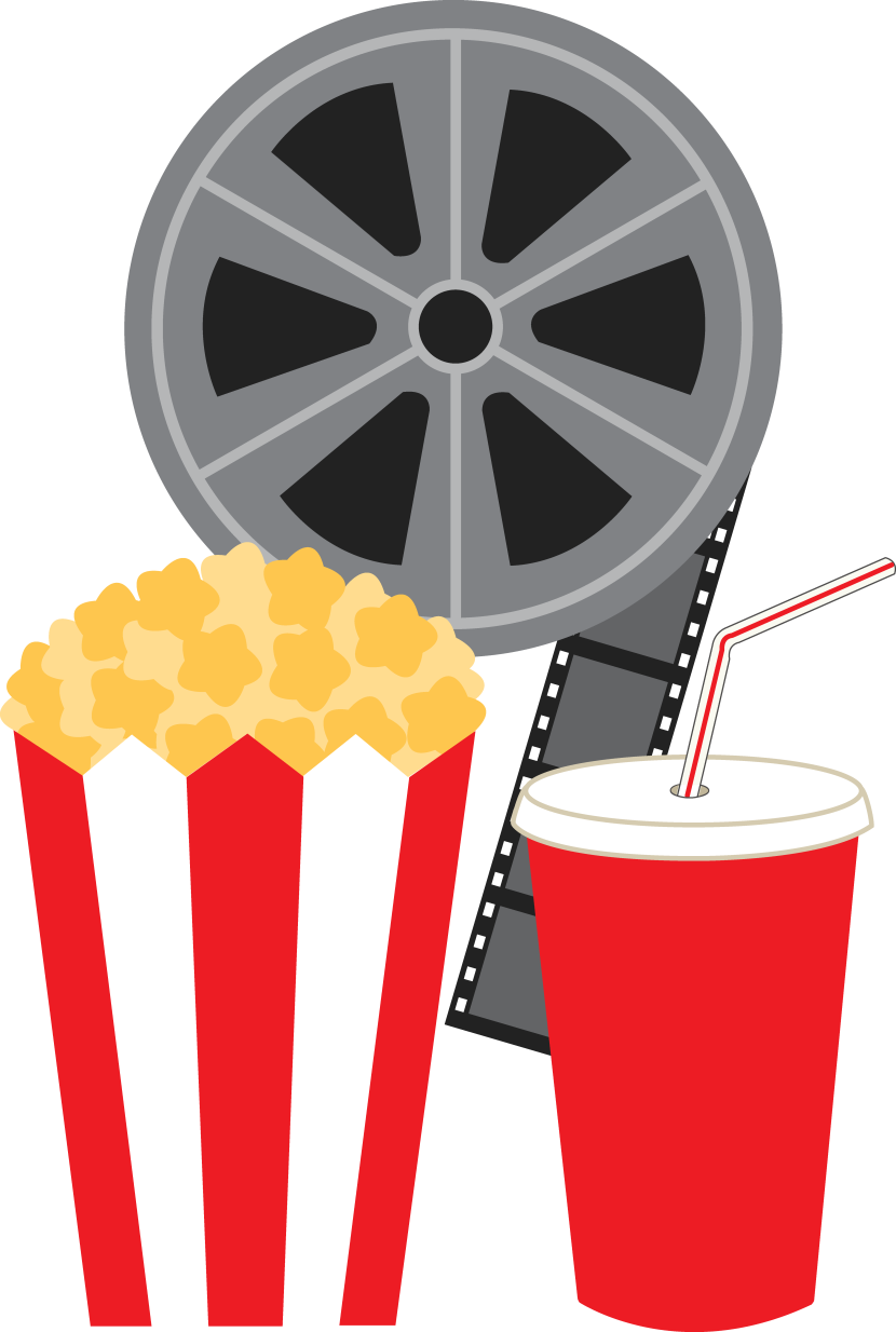 Free popcorn clipart image movie reel clip art popcorn
