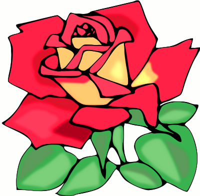 Free rose clipart public domain flower clip art images and graphics 4