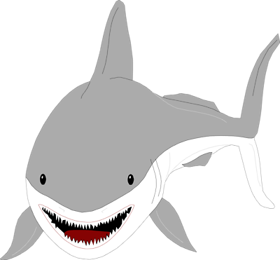 Free shark clipart 2 image 4