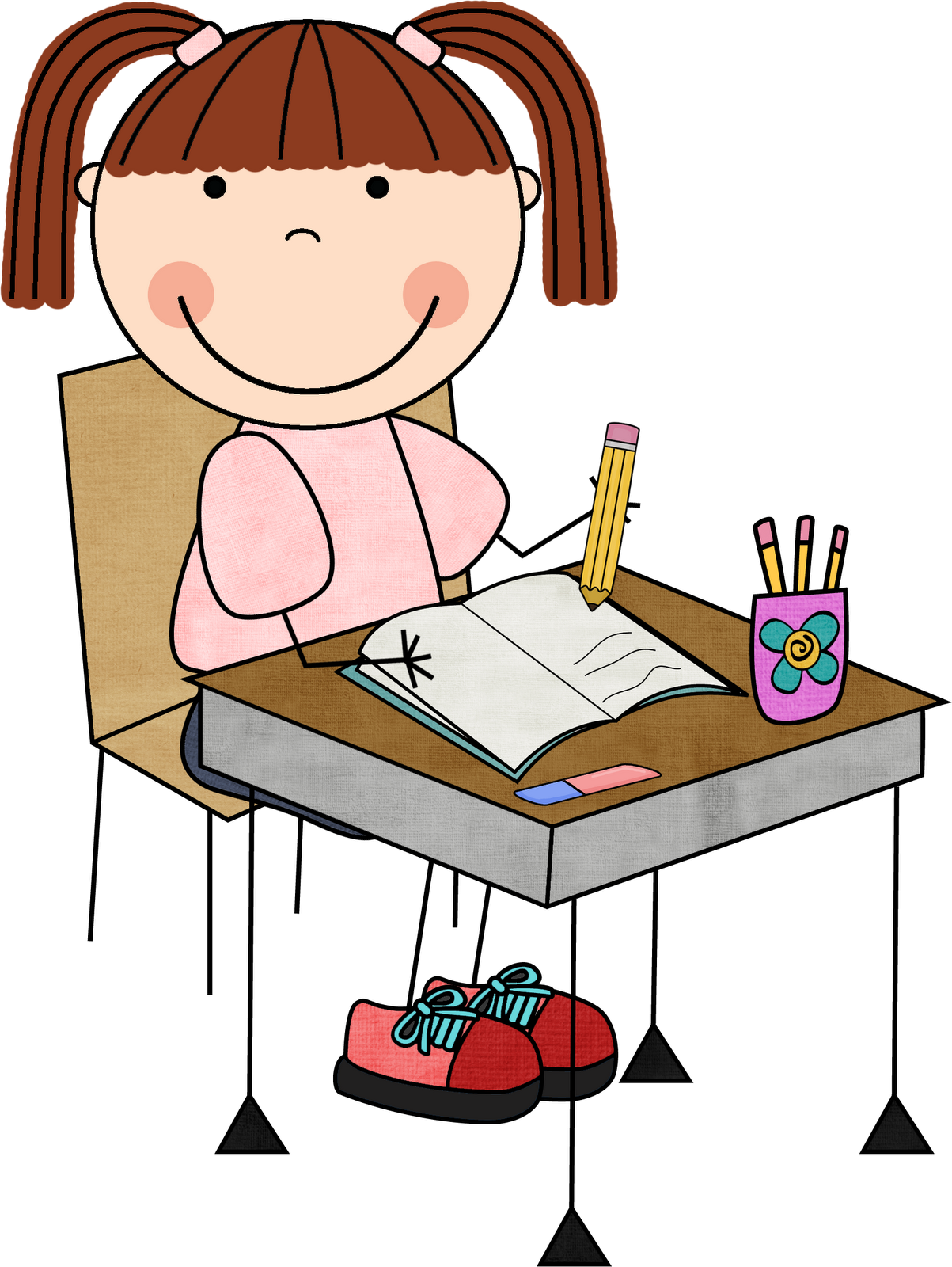 Free writing clip art clipart image 2