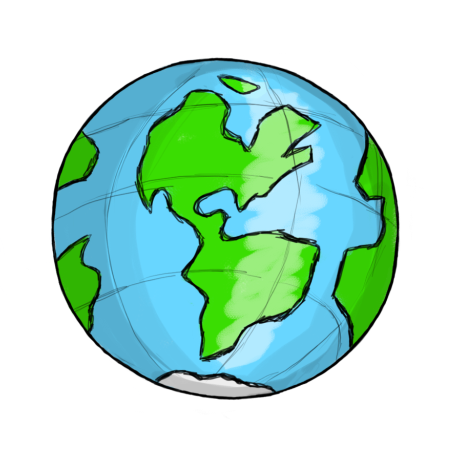 Globe earth clipart free clipart images