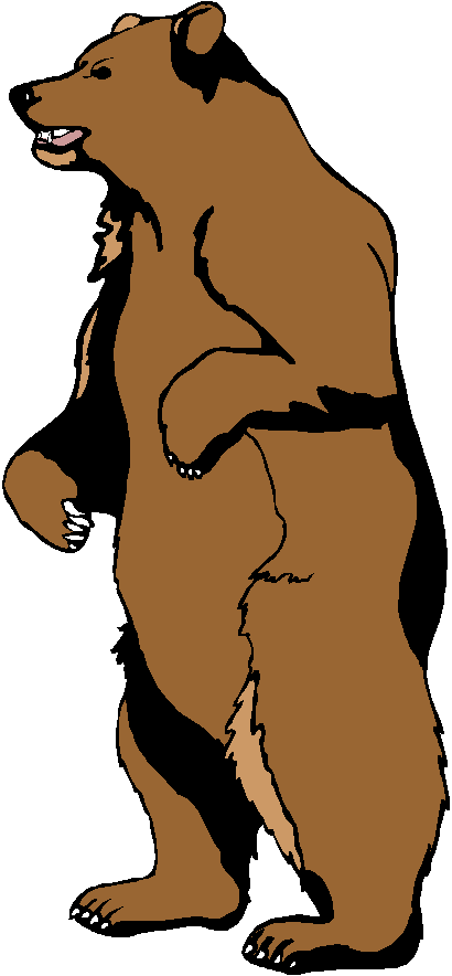 Grizzly bear clipart free clipart images