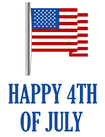 Happy 4th of july clipart clipart