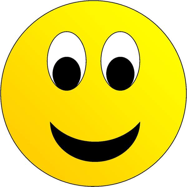 Happy face clip art smiley face emoticons free clipart images