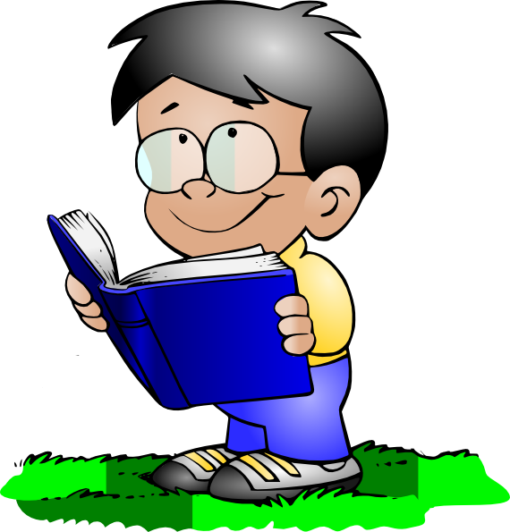 Kids reading clipart free clipart images 2