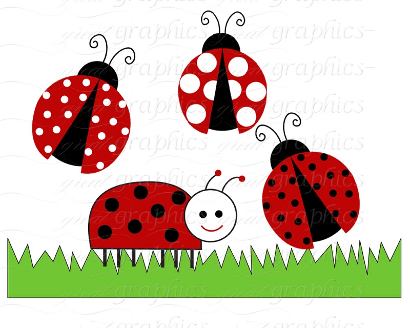 Ladybug clip art red ladybug digital clip art ladybug backgrounds