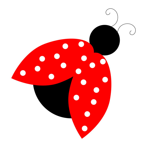 Ladybug flying clipart free clipart images