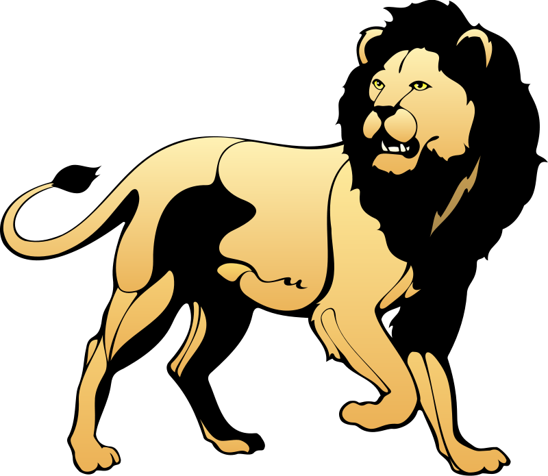 Lion clip art 2