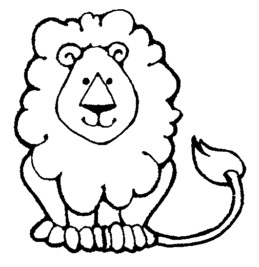 Lion clip art black and white free clipart images 3