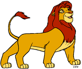 Lion clip art black and white free clipart images 4