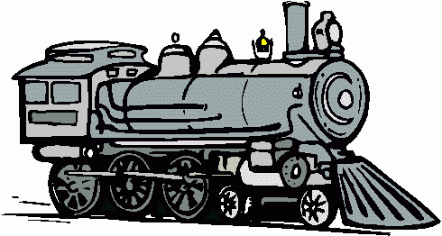 Locomotive train clip art