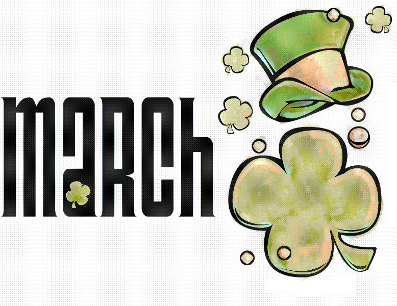 March shamrock free clipart free clip art images image 9