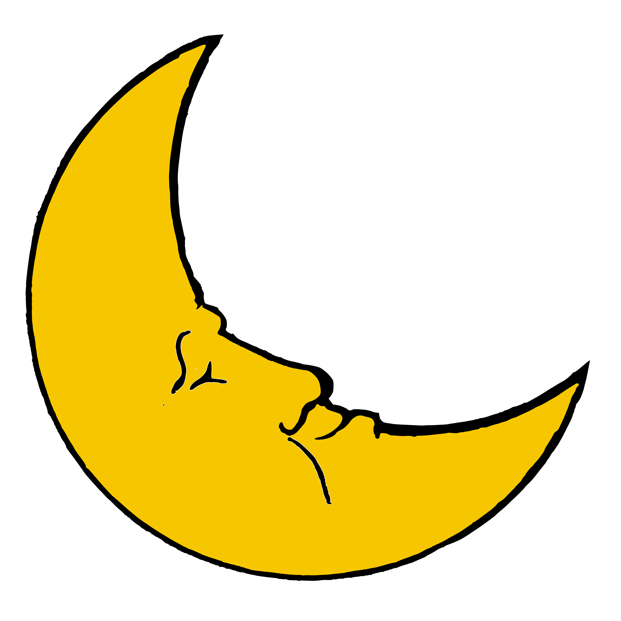Moon clip art free images free clipart images 4