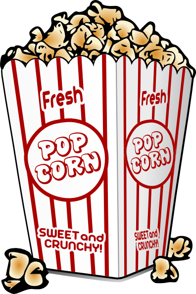 Movie theater popcorn clipart free clipart images 3