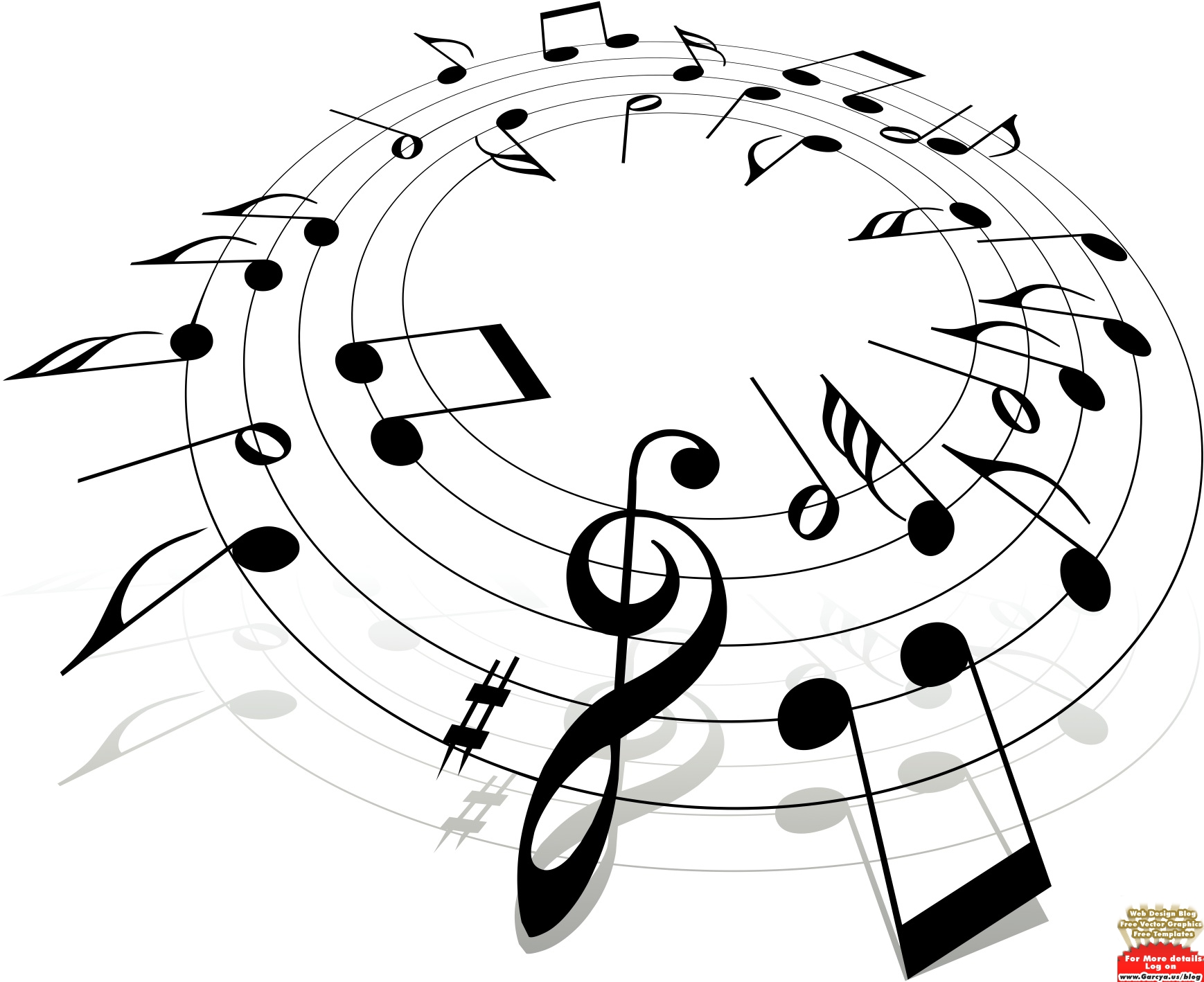 Musical clipart music notes free clipart images 2 image