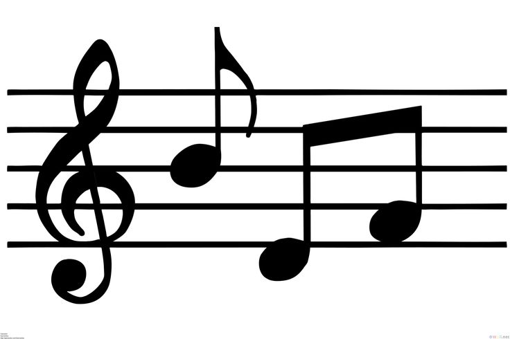 Musical free music note clipart 3 image