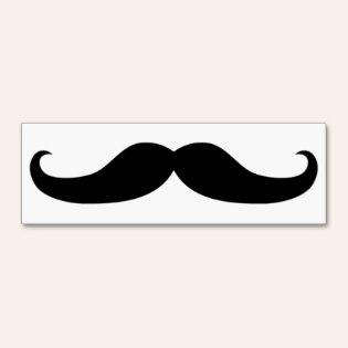 Mustache clip art for latte cup card template printable clipart