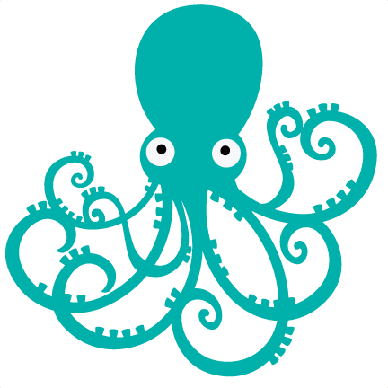Octopus clipart 2 image 2