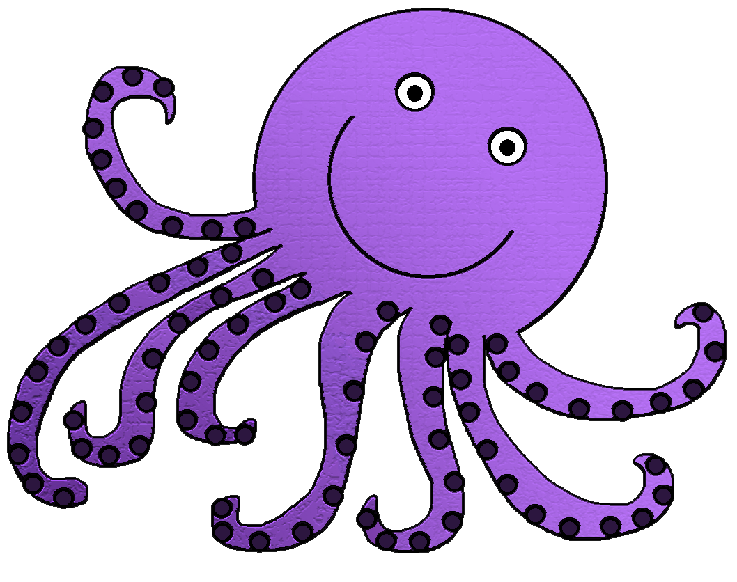 Octopus clipart free clipart images 3
