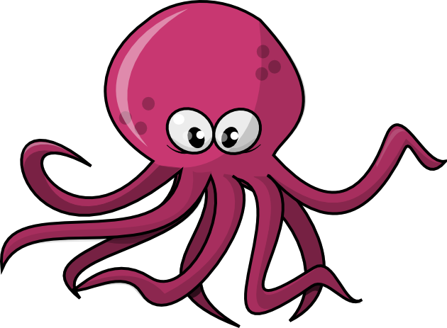 Octopus clipart free clipart images 4