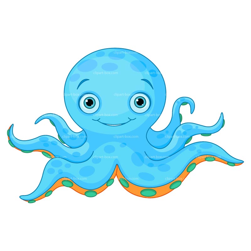 Octopus clipart free clipart images 6