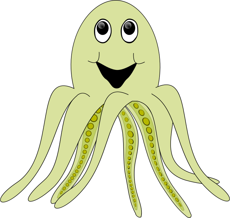 Octopus free to use clip art 2