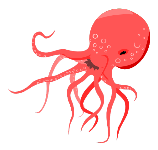 Octopus free to use clip art