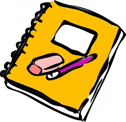 Paper with writing clipart free clipart images