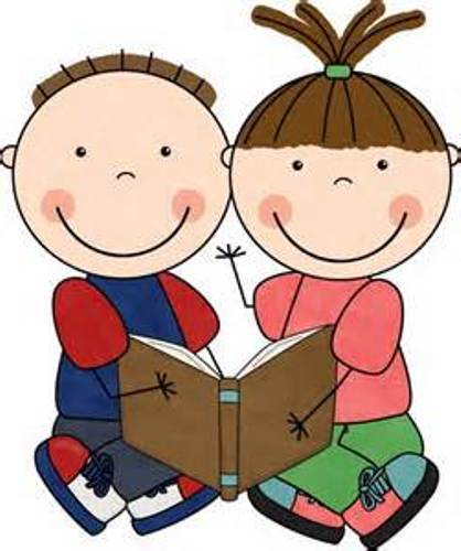 Partner reading clipart free clipart images