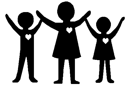 People clip art black and white free clipart images 6