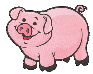 Pigs cartoon pig clipart clipart kid