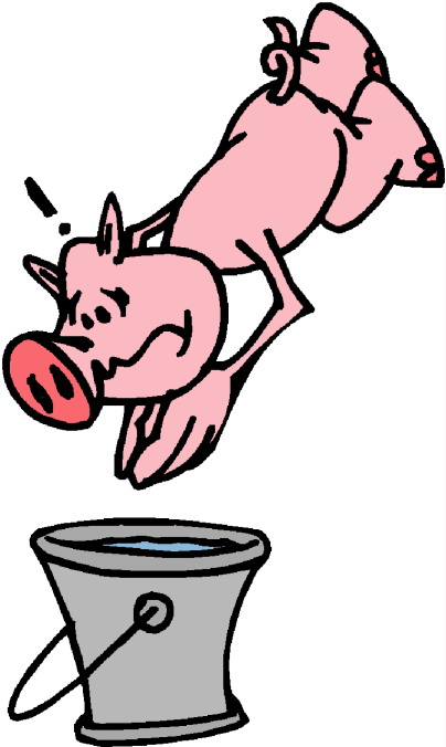 Pigs clip art 4
