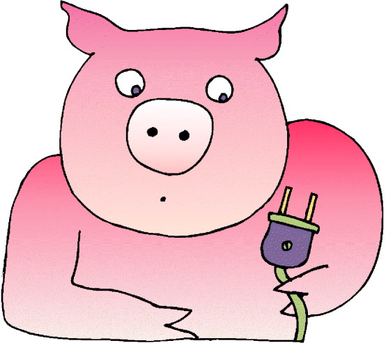 Pigs clip art 5