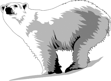 Polar bear bear clip art clipartcow