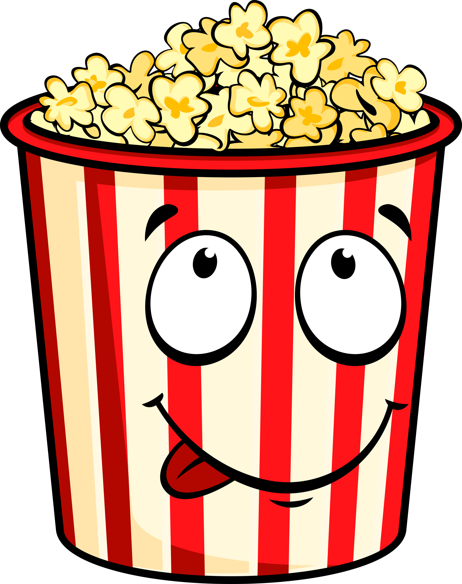 Popcorn bag clip art clipart