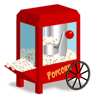 Popcorn cliparts