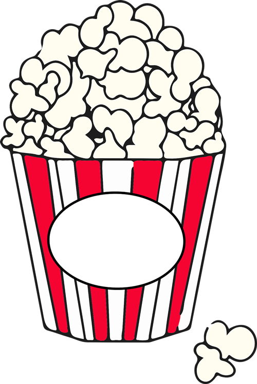 Popcorn free to use cliparts