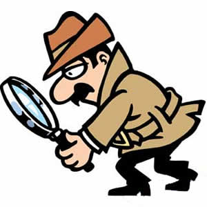 Private eye clipart