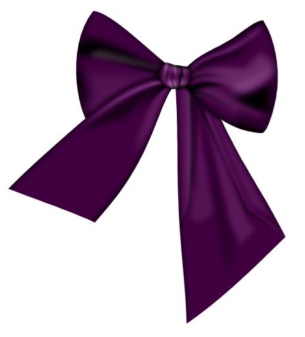 Purple hair bow clip art purple bow clipart styles