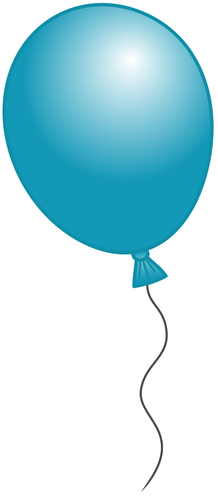 Red balloon clip art clipart image 4 5
