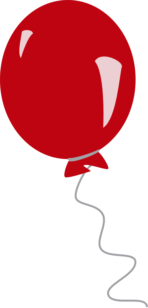 Red balloon clipart free clipart images 2