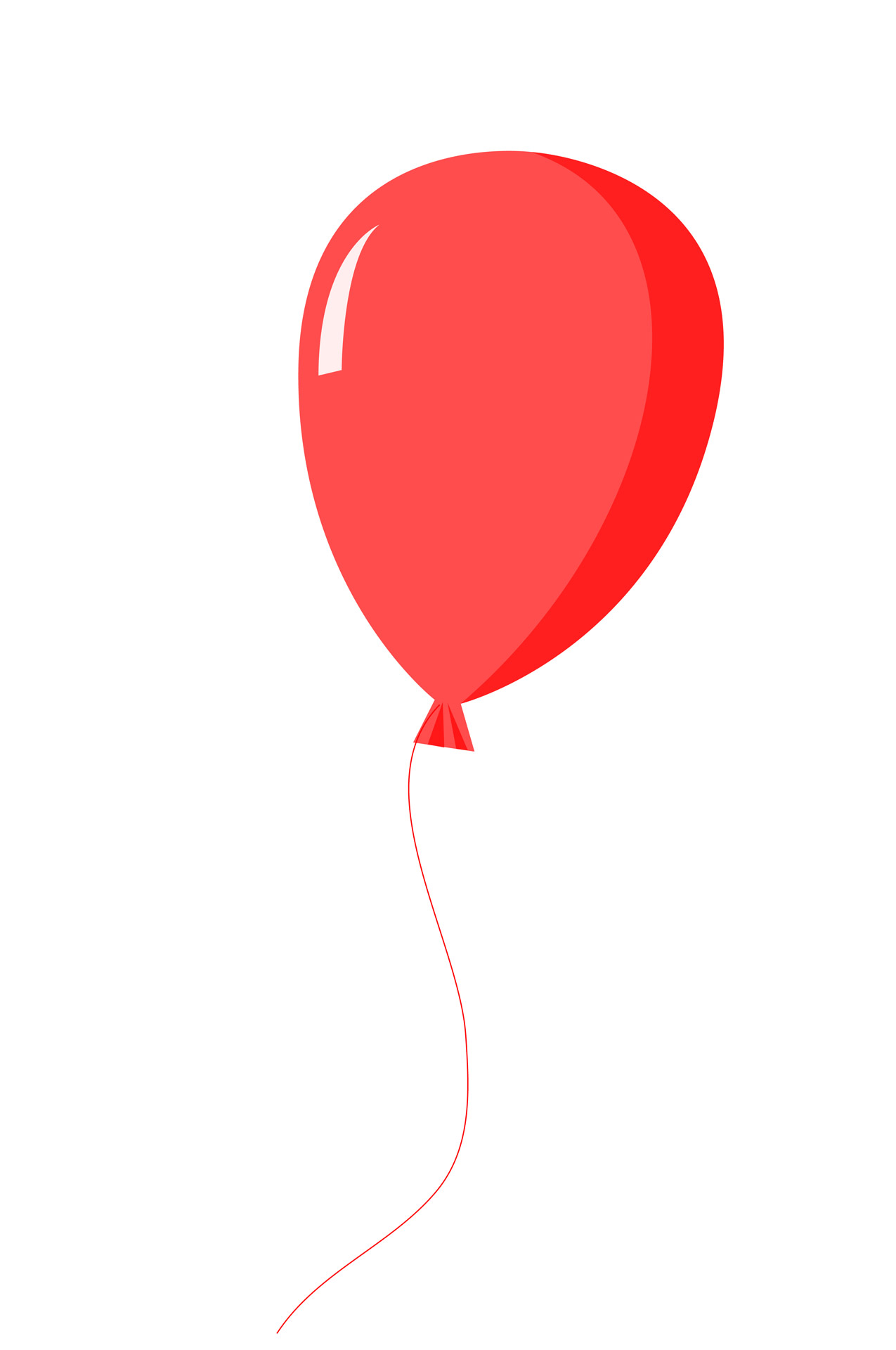Red balloon clipart free stock photo public domain pictures