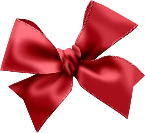 Red bow clipart 0